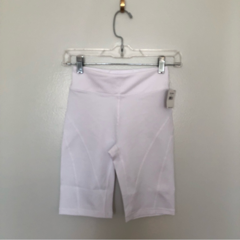 Free People Biker Baby Short White New XS